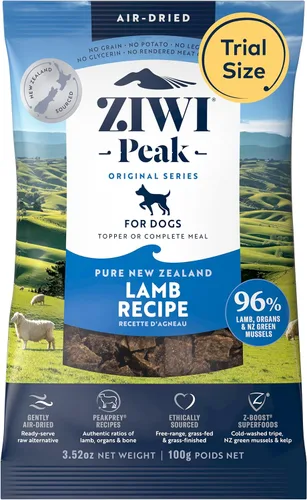 Miniatura 34 de ZIWI Peak - Alimento para perros secado al aire, cordero, totalmente natural, alto en proteínas, sin granos, ingredientes limitados