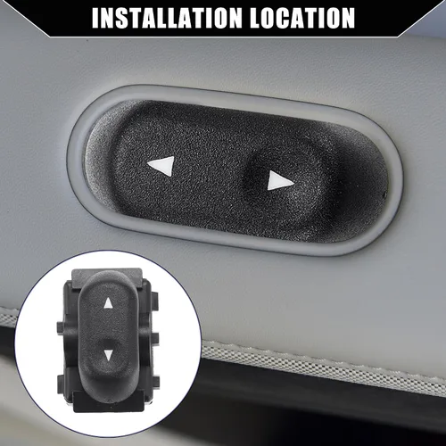 Miniatura 2 de NO.5L1Z-14529-BA Botones de interruptor de control de ventana para Ford Expedition 2003-2006 para Ford F-150 2004-2008 / lado