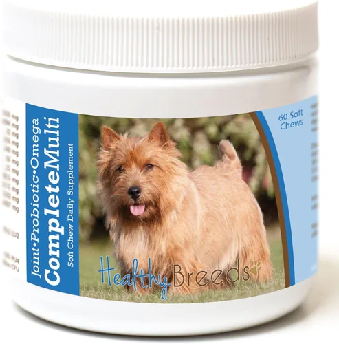 Miniatura 60 de Healthy Breeds Pug todo en uno multivitamínico suave masticable 60