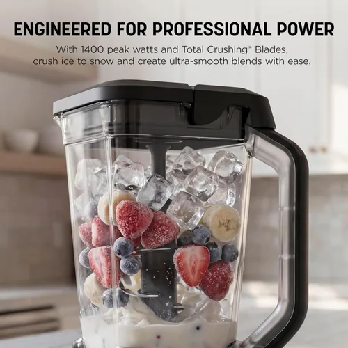 Miniatura 3 de Ninja Professional Plus DUO Blender Premier Ice Crush, Smoothie, Nutrient Extraction, Frozen Drink & Margarita Machine 3 Auto IQ® Presets I