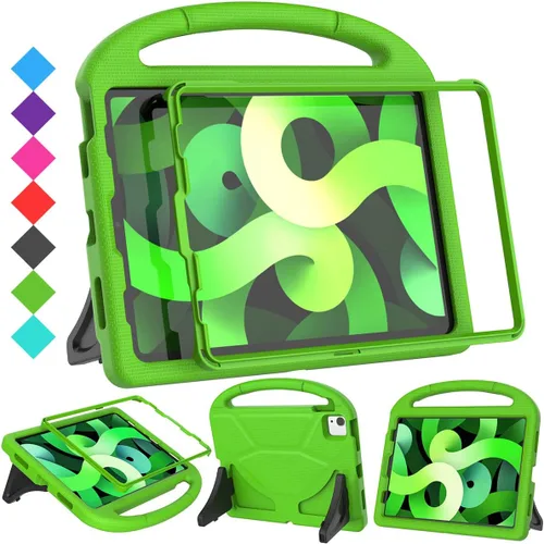 Miniatura 16 de SUPLIK Funda infantil para iPad Air de 5ª/4ª generación (10.9 pulgadas, 2022/2020), construida con protector de pantalla, iPad Air 5, funda a prueba