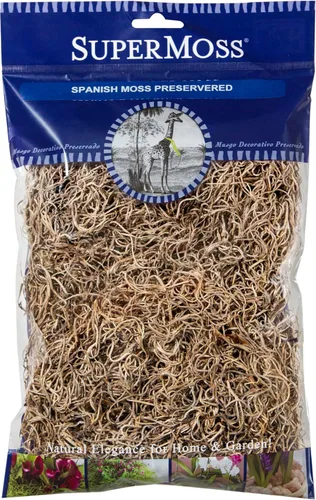 Miniatura 16 de SuperMoss Musgo español preservado, negro 2 onzas