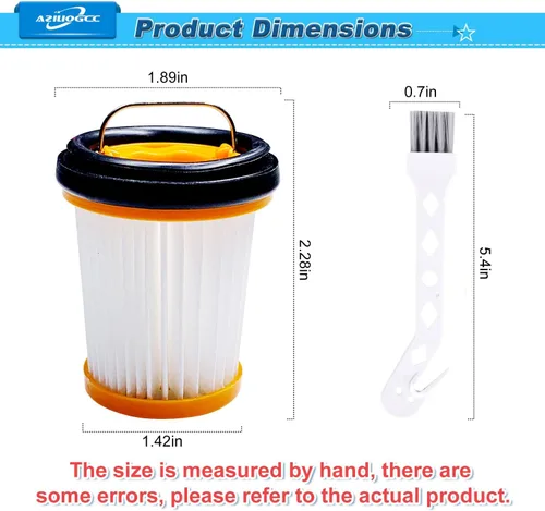 Miniatura 3 de Filtro de vacío para tiburón, filtros de repuesto para aspiradoras de tela de mano inalámbricas Shark ION W1 S87 WV200, WV201, WV205, WV220, número