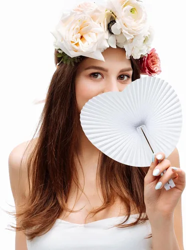 Miniatura 5 de Blulu Paquete de 60 abanicos de mano plegables de papel decorativo para boda, ventilador plegable de mano, decoración china y japonesa, a granel