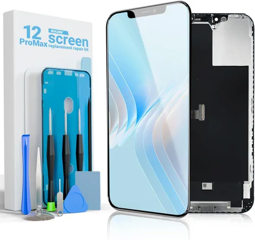 Miniatura 26 de Reemplazo de pantalla LCD de 5.4 pulgadas para iPhone 12, montaje digitalizador táctil 3D con herramientas de reparación, protector de pantalla