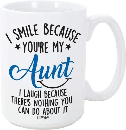 Miniatura 7 de Smile Aunt Uncle Parent (1, 15 oz, azul tío azul)