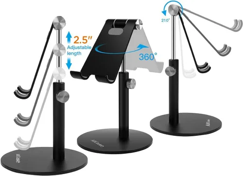 Miniatura 2 de AICase - Soporte para tableta y teléfono, Negro
