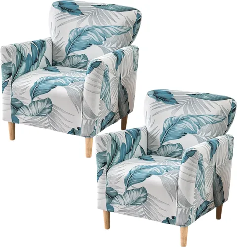 Miniatura 46 de HAOYONG - Funda elástica de terciopelo para silla de banquete, fundas para sillas de 1 pieza, fundas para sillones de sofá, funda suave para sillón