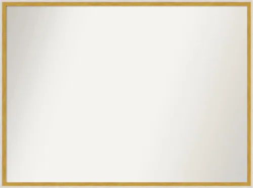 Miniatura 868 de Amanti Art Espejo de baño blanco para sobre el fregadero, 32 x 45 pulgadas, espejo de tocador rectangular blanco esbelto, marco de madera moderno