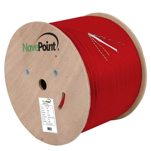 Miniatura 7 de NavePoint Cable Ethernet CAT6A, UTP, clasificación CMR, negro, 1000 pies