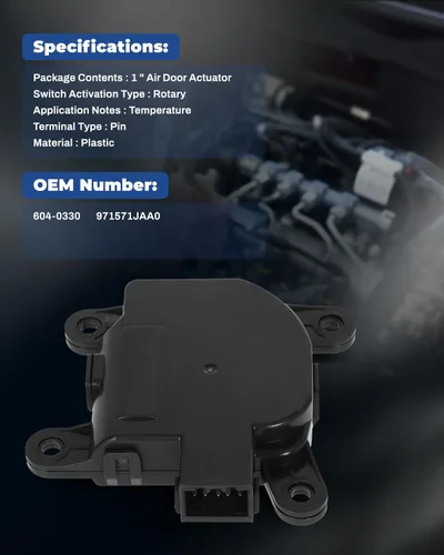 Miniatura 6 de Actuador de puerta de mezcla de calefactor HVAC A/C - Ajuste directo para Hyundai Accent 2011-2014/para Genesis Coupe 2010-2016/para Tucson