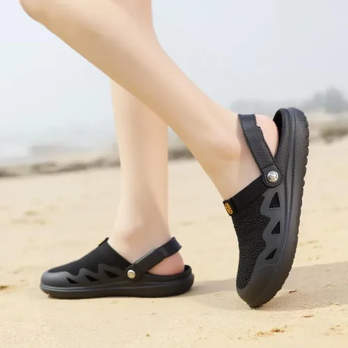 Miniatura 2 de Zuecos de jardín para hombre y mujer, sandalias transpirables para caminar ortopédicas de verano con suela de fascitis plantar