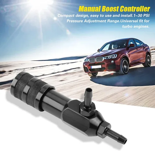 Miniatura 4 de Watris Veiyi Controlador Turbo Boost de coche de 1 a 30 PSI, controlador de impulso manual, controlador universal ajustable de motor Turbo, cargador