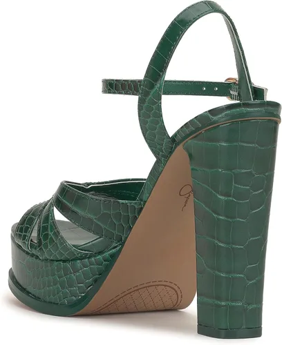 Miniatura 6 de Jessica Simpson Sandalias de plataforma con tacón de bloque Giddings para mujer