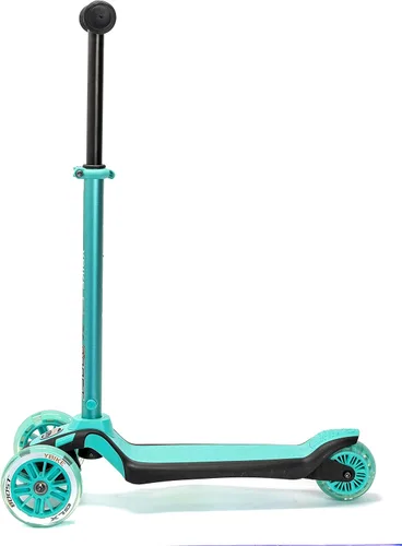 Miniatura 6 de Ybike GLX Boost Scooter con dirección ajustable y altura de manillar para niños de 2 a 13 años Turquesa