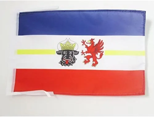 Miniatura 385 de Bandera de México AZ FLAG, 45.7 x 30.5 cm, con cordones - Pequeñas banderas mexicanas de 30 x 45 cm - Bandera de 45.7 x 30.5 cm