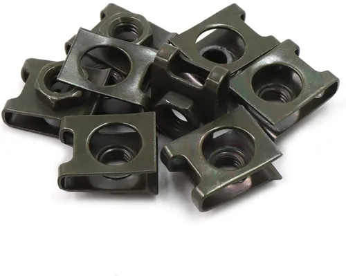 Miniatura 7 de Worldmotop Kit de tornillos de carenado, tuercas, sujetadores universales compatibles con Yamaha Honda Kawasaki Suzuki BMW, Kit de tornillos Negro