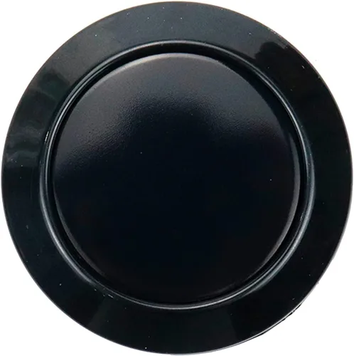 Miniatura 6 de Modengzhe Tapones centrales de rueda de 2.25 pulgadas, cubiertas centrales de repuesto de 2.5 pulgadas a orejeta, color negro, paquete de 4