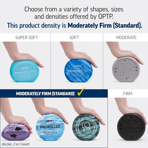 Miniatura 10 de OPTP PRO - Rodillo de espuma de densidad estándar, durable, para masaje, estiramiento, ejercicios, yoga y pilates