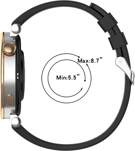 Miniatura 4 de Paquete de 10 correas compatibles con Huawei Watch GT 4 Smartwatch, correa deportiva de repuesto de silicona suave impermeable para Huawei Watch GT