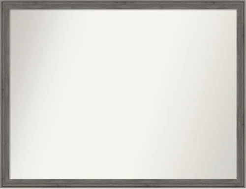 Miniatura 56 de Amanti Art Espejo personalizado, espejo de baño gris plomo a rayas, espejo de pared o espejo de tocador de baño sobre el fregadero