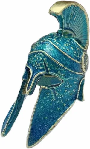Miniatura 17 de Retro latón poderoso casco edc perlas llavero DIY accesorios cuentas de paracord