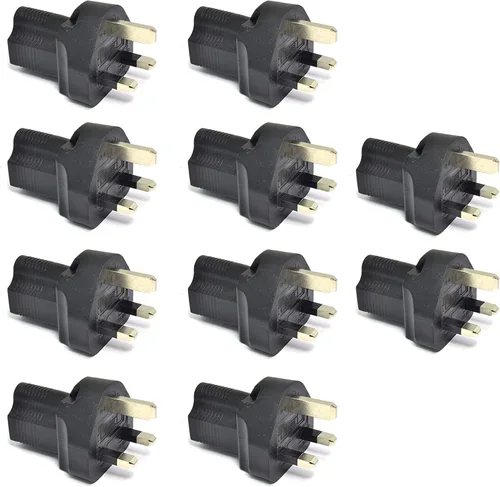 Miniatura 20 de Ceptics Japón, Filipinas NEMA 1-15 Adaptador de Enchufe de Energía para Viaje Acepta NEMA 5-15R - Certificado ETL - Grado Industrial (IG-6)