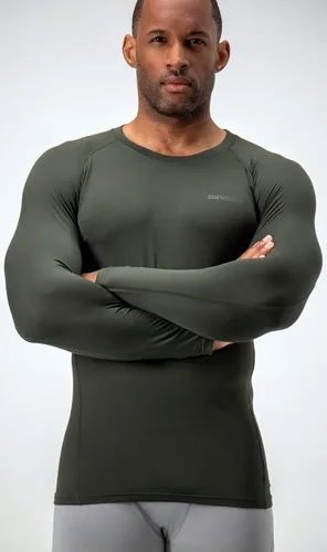 Miniatura 2 de DEVOPS - Camiseta térmica de compresión de manga larga para hombre (2 unidades)