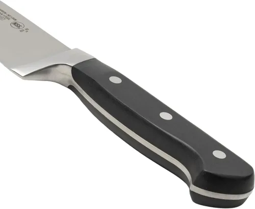 Miniatura 2 de Winco Cuchillo de chef de 8 pulgadas, triple remachado, hoja forjada de espiga completa