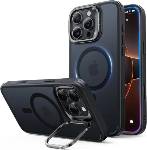 Miniatura 13 de ESR Funda para iPhone 14 Pro Max, Compatible con MagSafe, Funda Transparente para Teléfono con Soporte Stash Integrado para iPhone 14 Pro Max