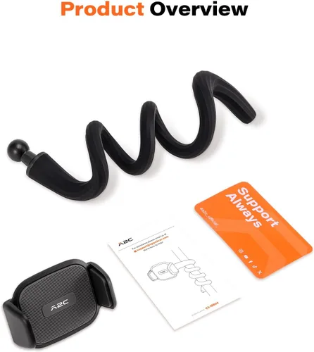 Miniatura 7 de A2C Soporte flexible para teléfono para cinta de correr, pelotón, cochecito, carrito de compras, escritorio, cuello de cisne para teléfonos
