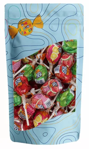 Miniatura 3 de Caramelo Jolly Ranchers de un sabor en palo, caramelos a granel en bolsa resellable (sabor cereza, paquete de 40)