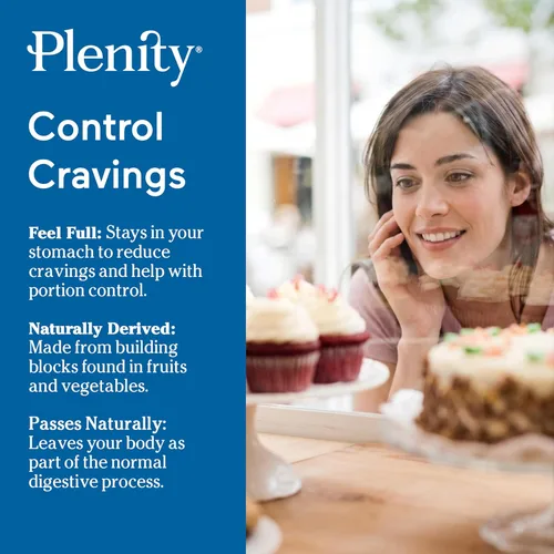Miniatura 3 de Plenity Start Pack – Cápsulas de apoyo para el control de peso aprobadas por la FDA – Suministro de 2 meses – Hidrogel a base de plantas