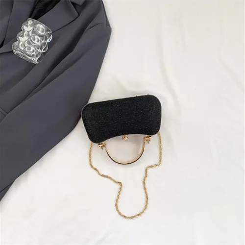 Miniatura 6 de Bolso de mano de noche para mujer, bolsos formales brillantes de noche, bolso de mano para boda, cóctel, graduación, fiesta, bolsa de noche