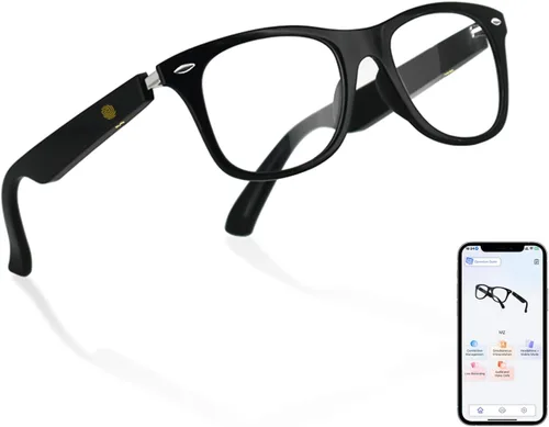 Miniatura 14 de AI Smart Glasses with ChatGPT, Bluetooth Glasses for Women & Men, Free App, AI Translation Glasses with 164 Languages, Photochromic Lenses