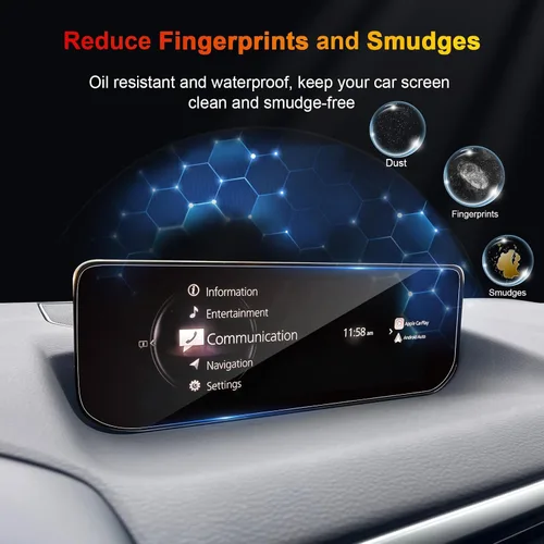 Miniatura 3 de Protector de pantalla para Mazda CX50 2025 para Mazda CX-50/CX-50 Hybrid 2023 2024 2025 Pantalla a todo color de 10.25 pulgadas para accesorios