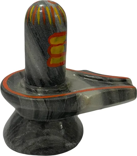 Miniatura 3 de Escultura de Murti Murti-Shiv Ling Idol Murti-Shiv Ling Idol Murti (5 pulgadas)