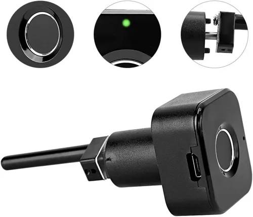 Miniatura 3 de Carga inteligente segura del USB de la cerradura del cajón de la huella dactilar del gabinete de la huella dactilar