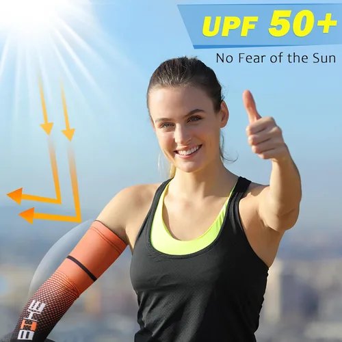 Miniatura 17 de beister Mangas de compresión de enfriamiento con protección solar UV para hombres y mujeres ciclismo