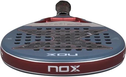 Miniatura 4 de Pala de pádel AT10 Genius 12K de Agustin Tapia 2025 Luxury Series Teardrop Pala Padel EOS Flap Aerodinámica y tecnología de agarre personalizado