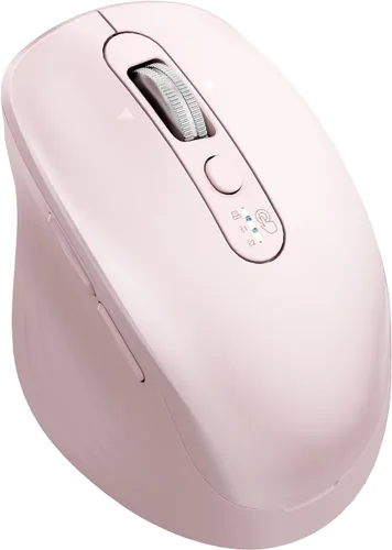 Miniatura 9 de INFINMIND Ratón Bluetooth inalámbrico, multidispositivo (BT1/BT2 + USB de 2.4 G) para laptop, iPad y Mac, desplazamiento de 4 vías con botones