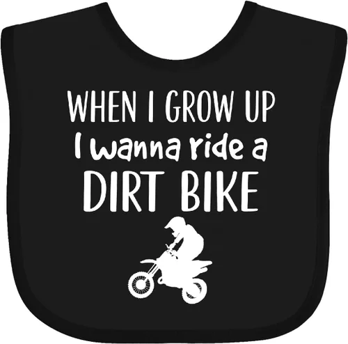 Miniatura 20 de inktastic Babero para bebé de motocross Future Dirt Biker