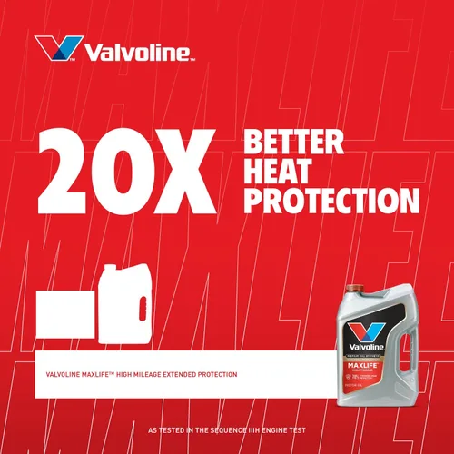 Miniatura 6 de Valvoline - Aceite de motor sintético completo 5W-30 de alta kilometraje con tecnología Ultra MaxLife, de protección extendida, 1 cuarto de galón
