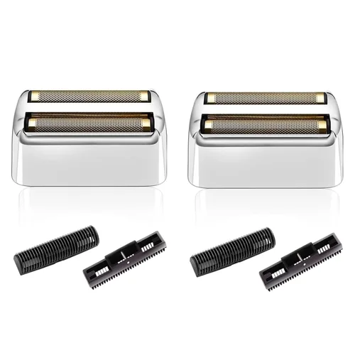 Lámina de repuesto para afeitadora y cortadoras compatibles con las maquinillas de afeitar eléctricas BaBylissPRO FXFS2, cabezal de repuesto para 2