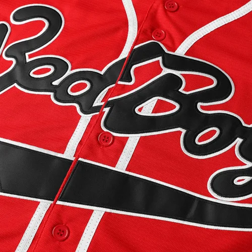 Miniatura 2 de 10 Smalls Bad Boy Jersey 90S Hip Hop Movie Baseball Jersey for Men S-XXXL