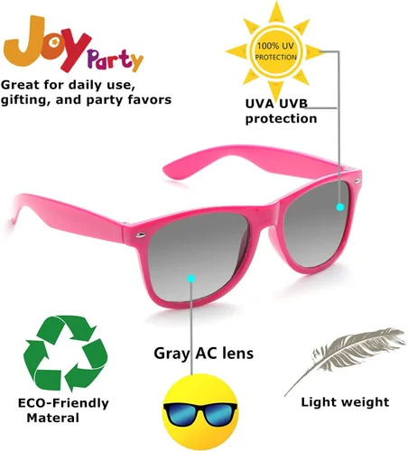 Miniatura 36 de EYEGLA - Lentes de sol al por mayor para adultos, regalos para fiestas, estilo retro, tonos clásicos