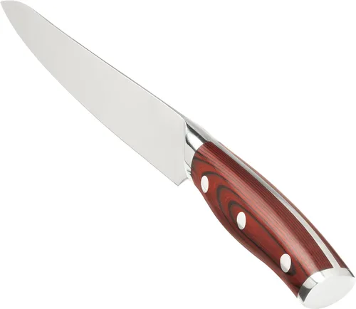 Miniatura 6 de Ergo Chef Crimson Series - Cuchillo de trinchar de 8 pulgadas, acero inoxidable alemán forjado de alto carbono X50CrMoV15, mango G10