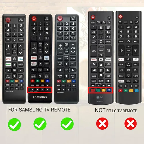 Miniatura 2 de Funda para control remoto Samsung TV, funda para control remoto Samsung para Smart TV, funda de silicona de repuesto universal con cordón que brilla