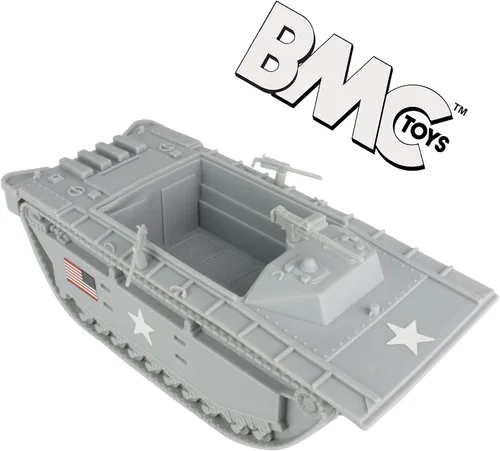 Miniatura 7 de BMC WW2 USMC Amtrac LVT - Vehículo anfibio 1:32 para hombres plásticos del ejército