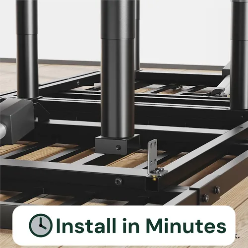 Miniatura 5 de SunsGrove Base de cama ajustable Twin XL con control remoto inalámbrico, gravedad cero, inclinación de cabeza y pie, antirronquidos, preajustes